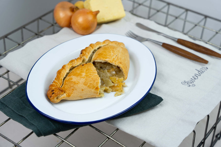 Cheese & Onion Cornish Pasties Delivered