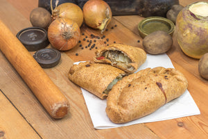 cornish pasty with cheese and onion